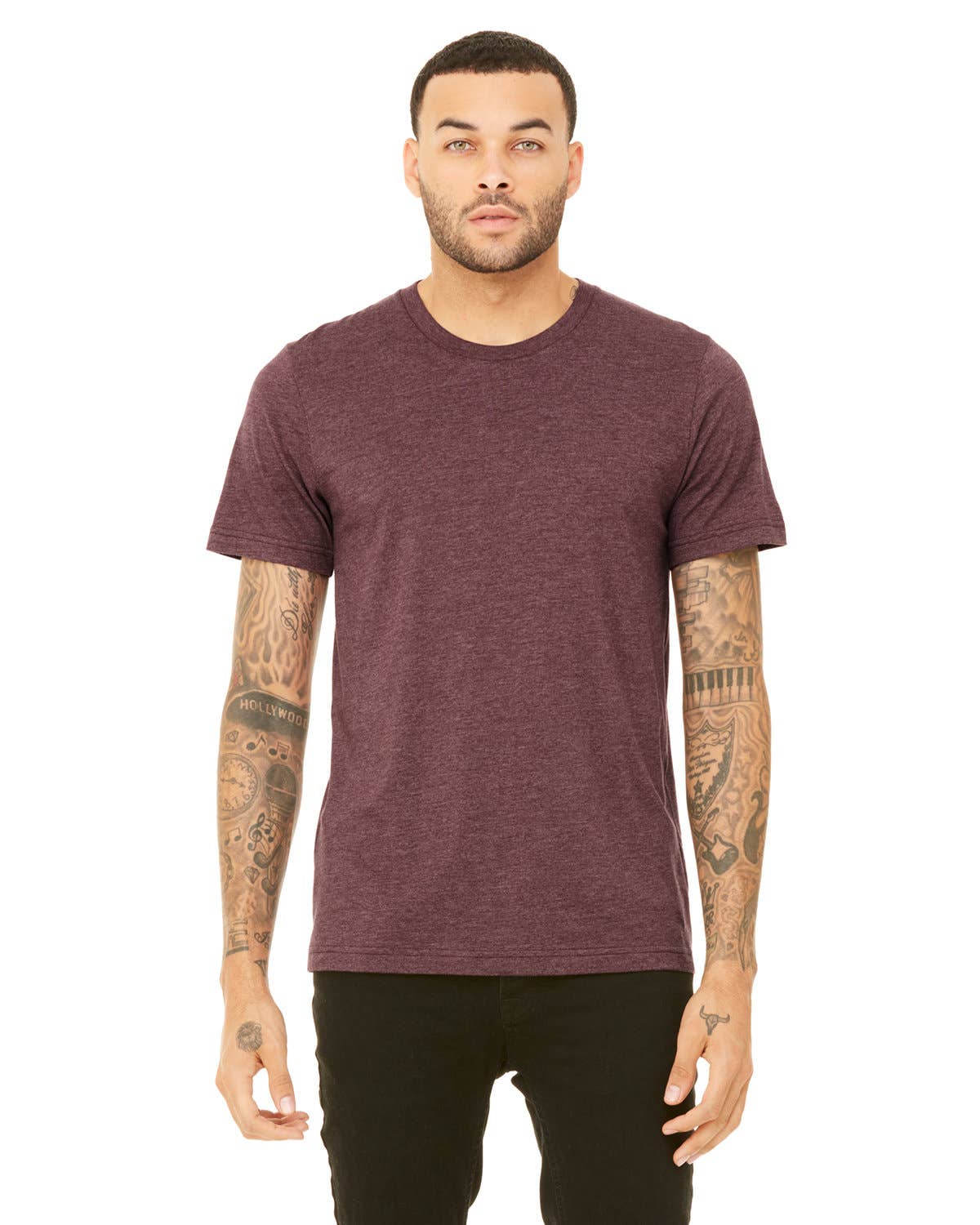 Total Apparel - Wholesale T-Shirt - Men's - Bella + Canvas Unisex Heather Blank CVC T-Shirt | 3001CVC29