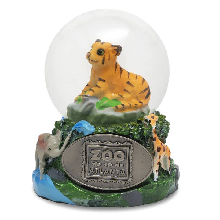 Zoo Mix 45mm Snow Globe {Customization Required} for wholesale by Animals Forever, Inc