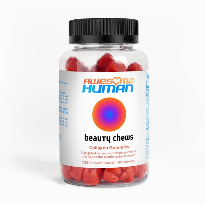 Produits de beauté à mâcher | Gummies au collagène pour la vente par Awesome Human