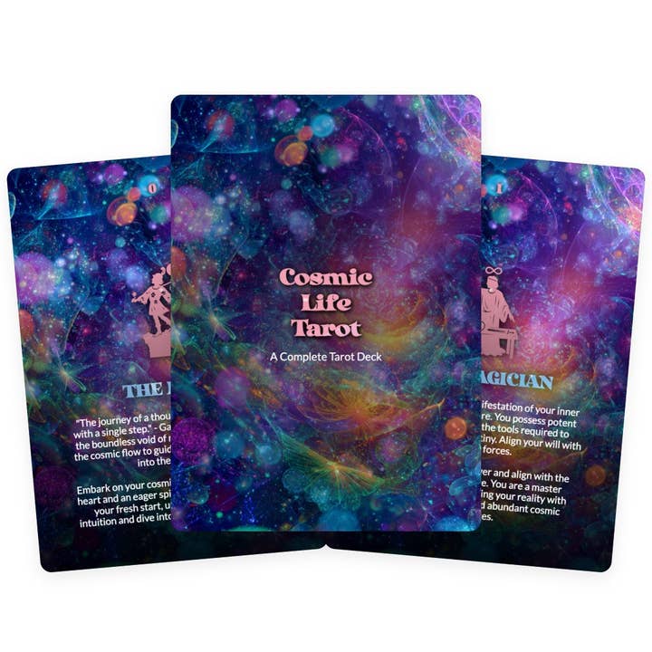 Cosmic Life Tarot - 78 Cards for wholesale by IBIZA TAROT