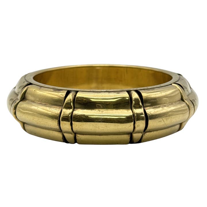 Brass Metal Bangle 1" for wholesale by Treasure Jewelry