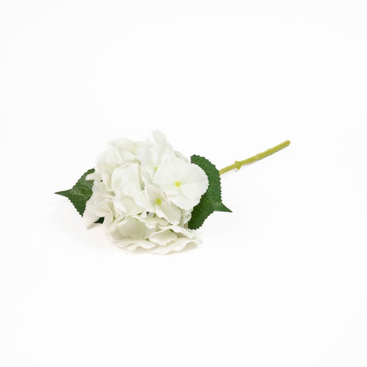 Mills Floral Company - Wholesale Artificial flowers - Real Touch Hydrangea - 14 Inch - Fresh White1