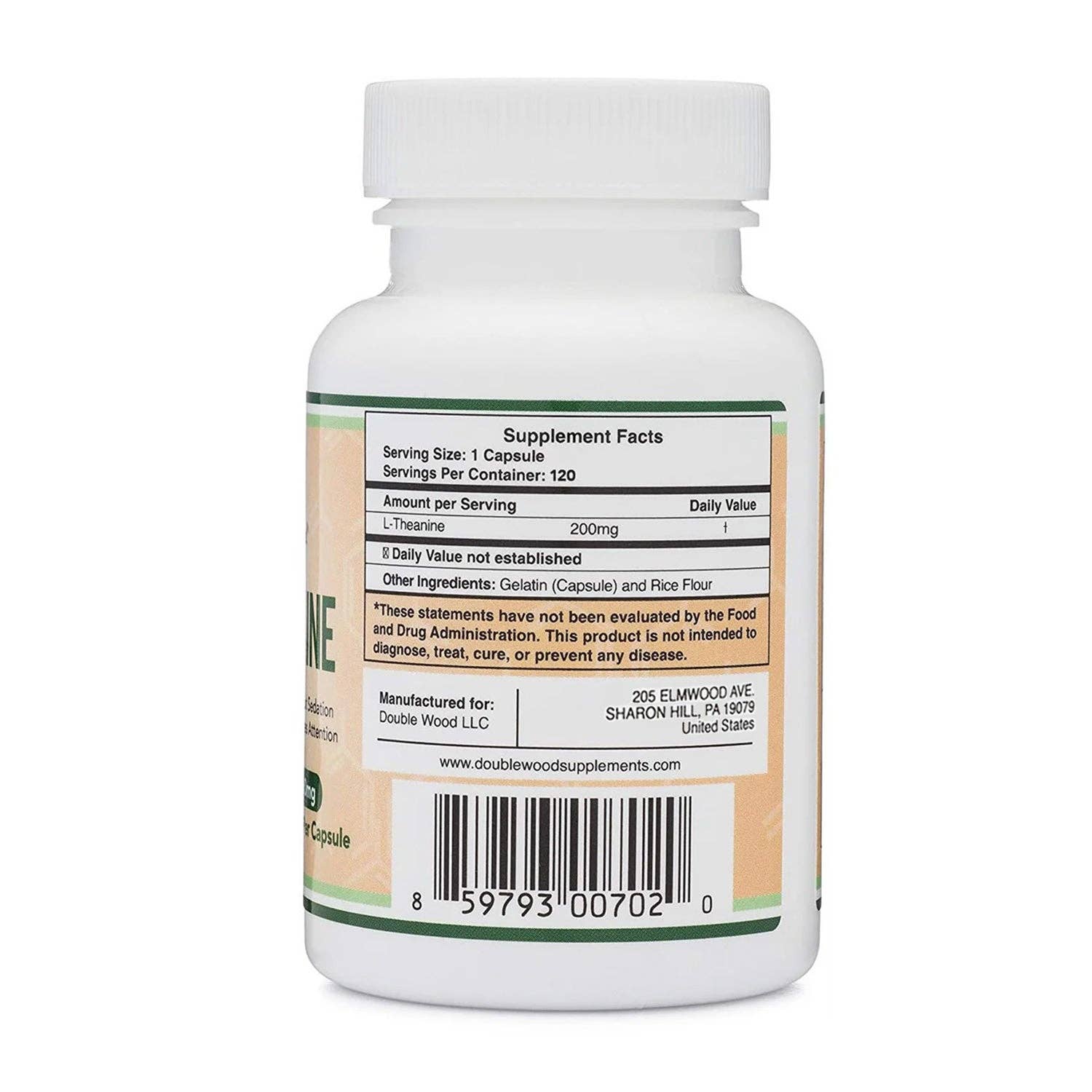 Double Wood Supplements - Wholesale Oral Supplement/Vitamin - L-Theanine2