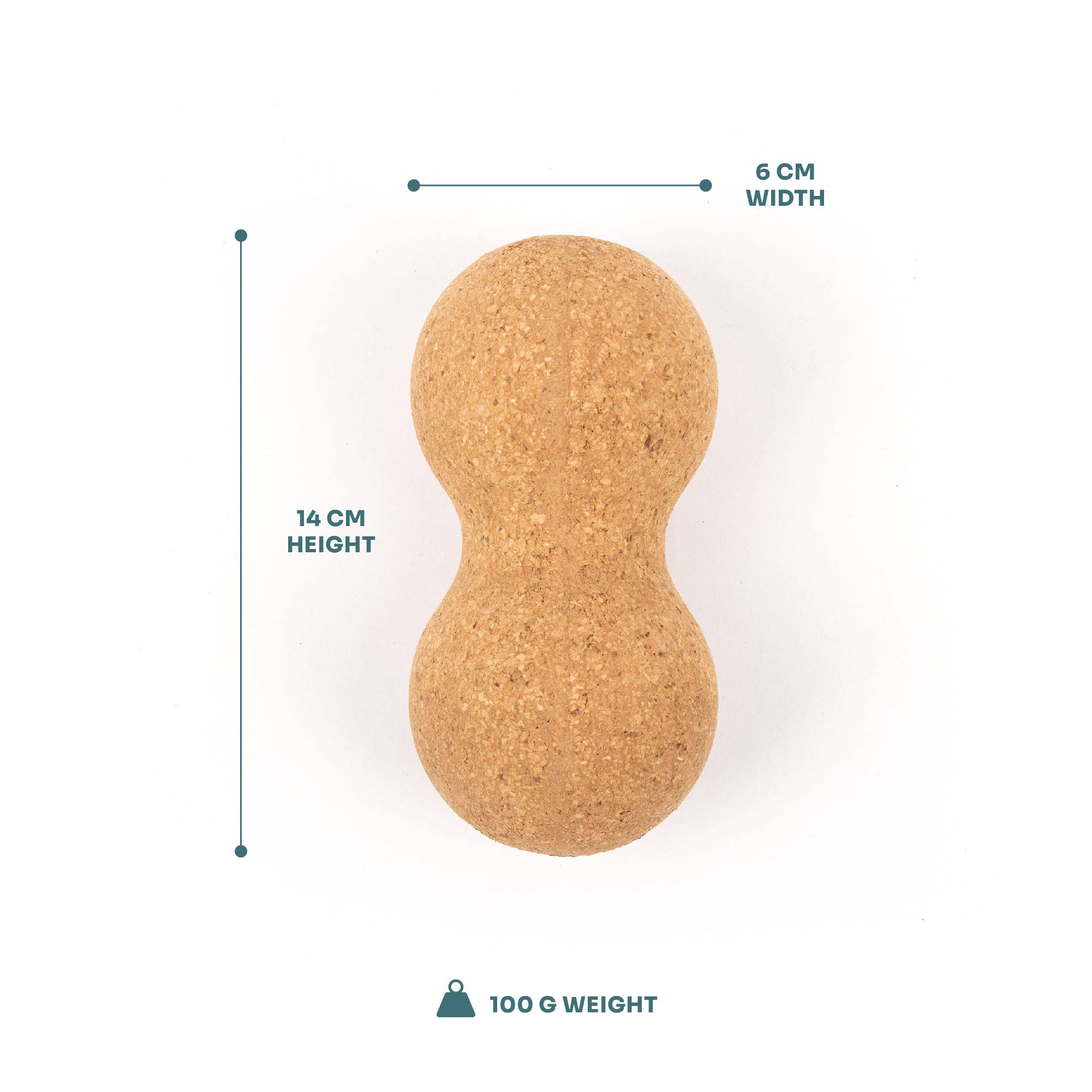 Myga – wholesale Body massager – Cork Massage Peanut5
