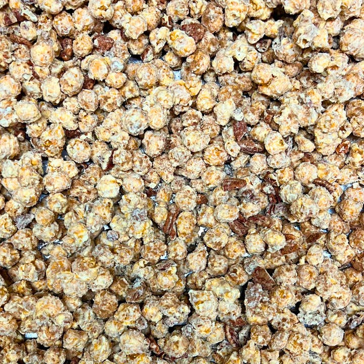 Pumpkin Pecan Caramel Corn for wholesale by Fruit and Nut Co.