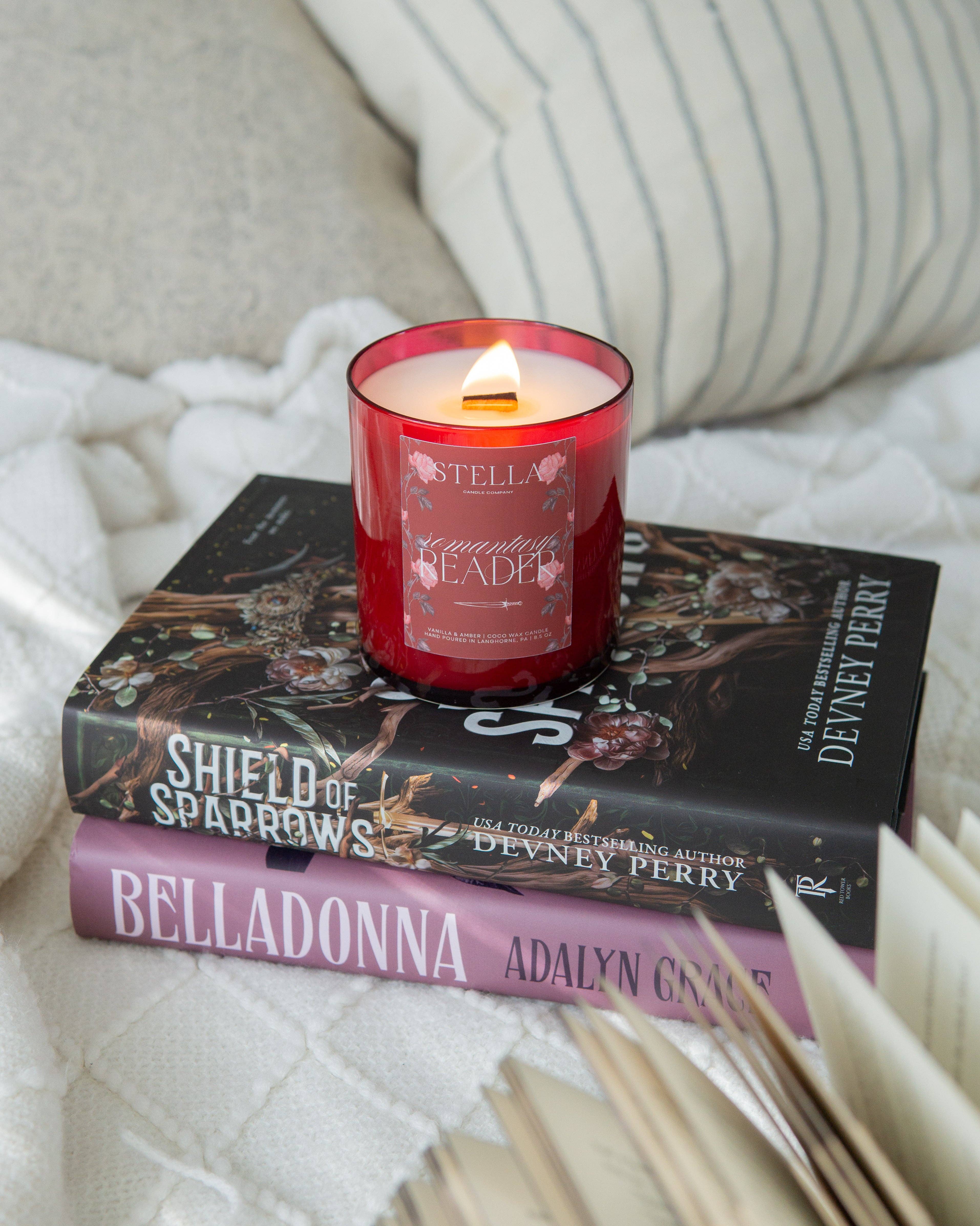 Stella Candle Company - Wholesale Jar/Filled Candle - Romantasy Reader Candle