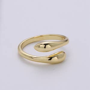 18k Gold Filled Dice Ring For Wholesale and Jewelry Supplies