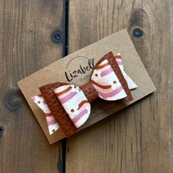 Hair Bow Clips - Claire for wholesale by Lizabell Studio