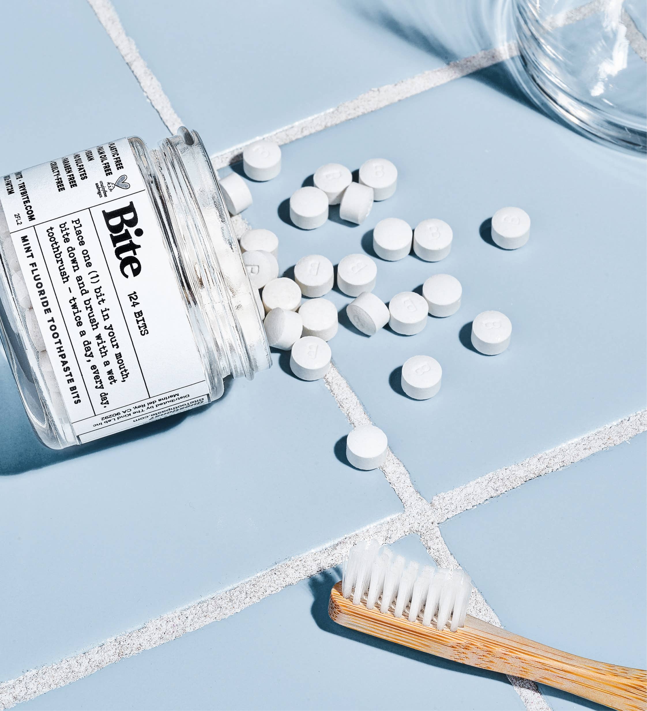 BITE - Wholesale Toothpaste - Toothpaste Bits with Fluoride - 2oz - Refill Pouch2