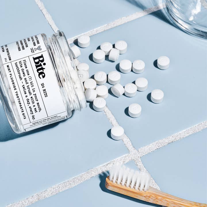 BITE - Wholesale Toothpaste - Toothpaste Bits with Fluoride - 2oz - Refill Pouch2