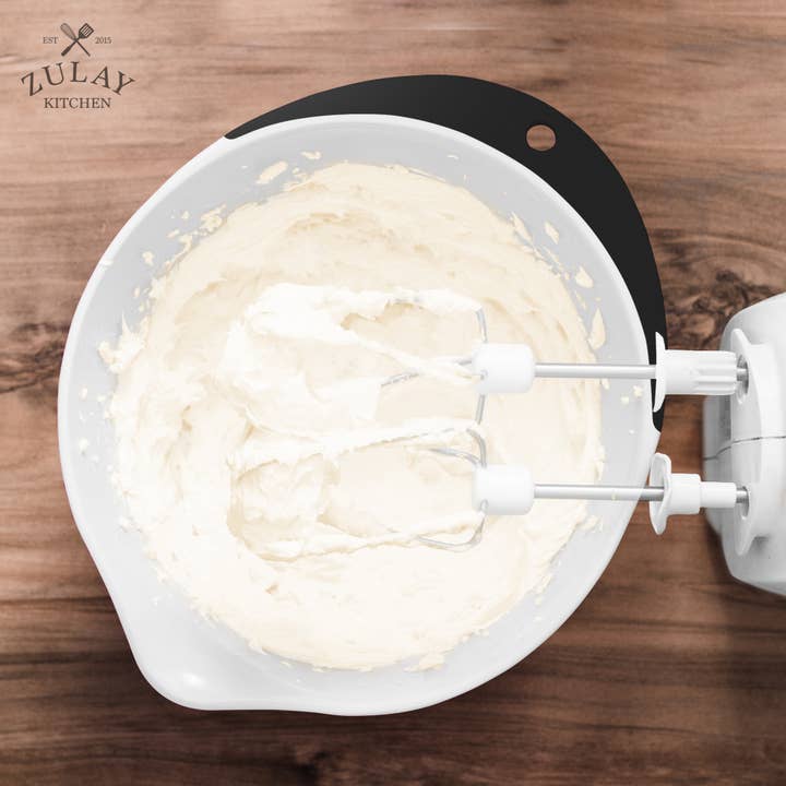 Zulay Kitchen - Wholesale Mixing Bowl - 3-Piece Plastic Mixing Bowl Set With Non Slip Bottom