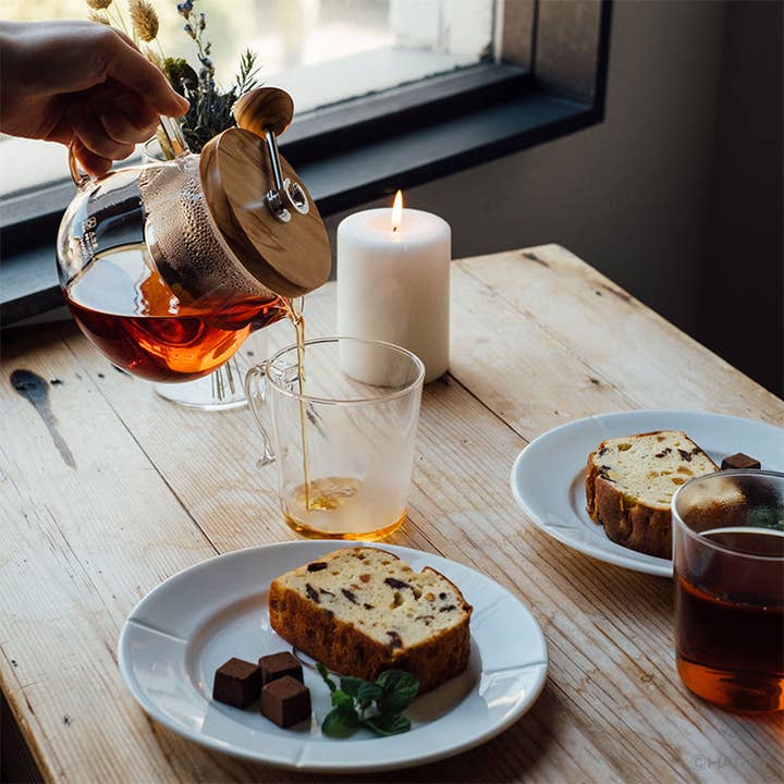 "Teaor" Tea Maker Olive Wood for wholesale by HARIO USA