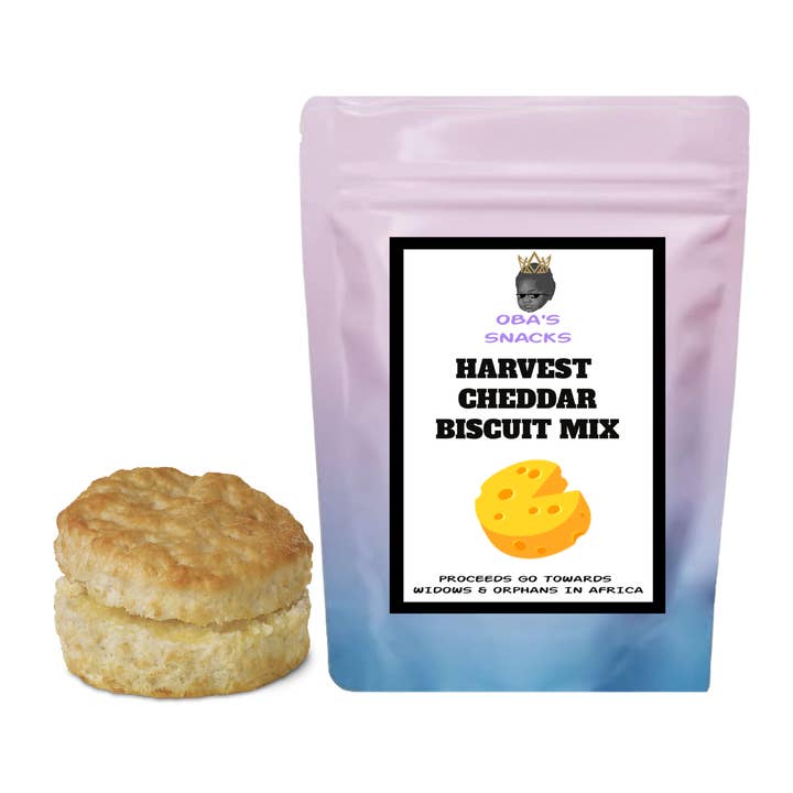 Miscela per Biscotti al Cheddar del Raccolto | Basta Aggiungere Latte | Piccola Produzione per la vendita all'ingrosso da parte di Oba's Snacks