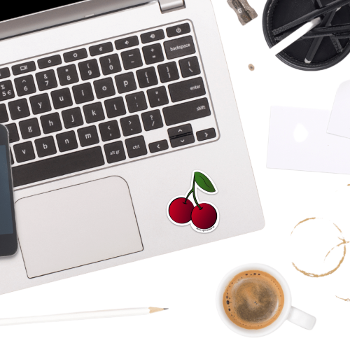 Moon Light Sticker Co - Wholesale Sticker - Cherry Sticker1