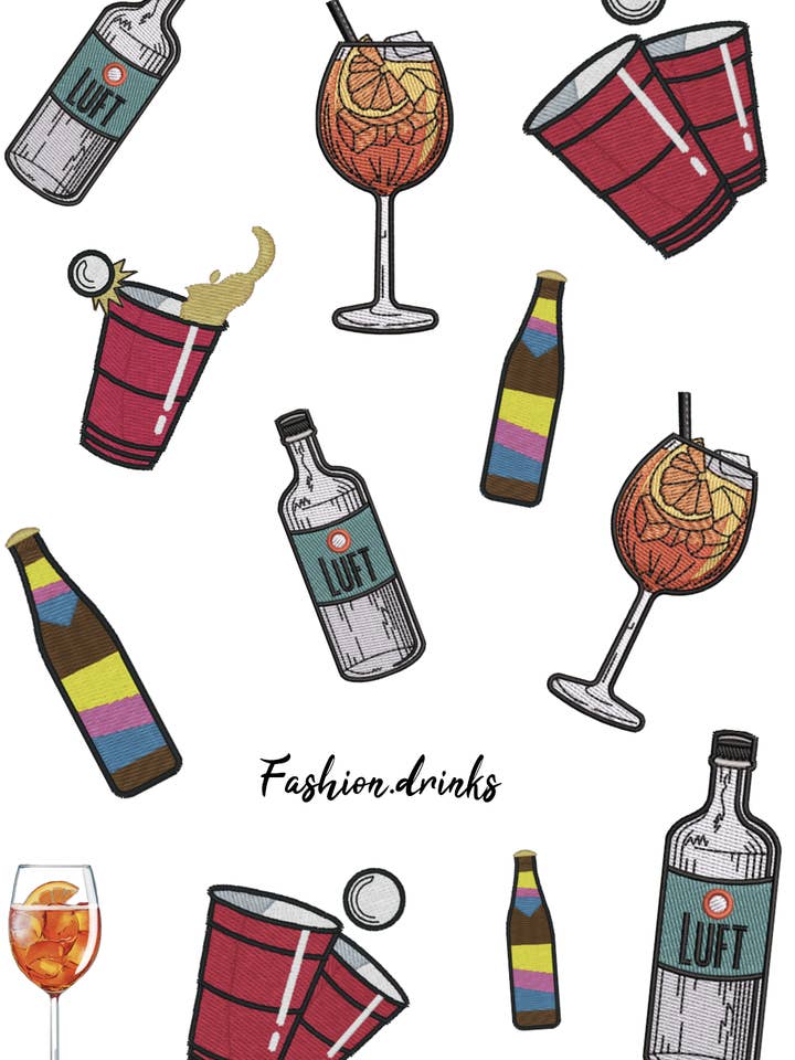 Festival Edition | Tatuaggi adesivi sostenibili per la vendita all'ingrosso da parte di Fashion Drinks