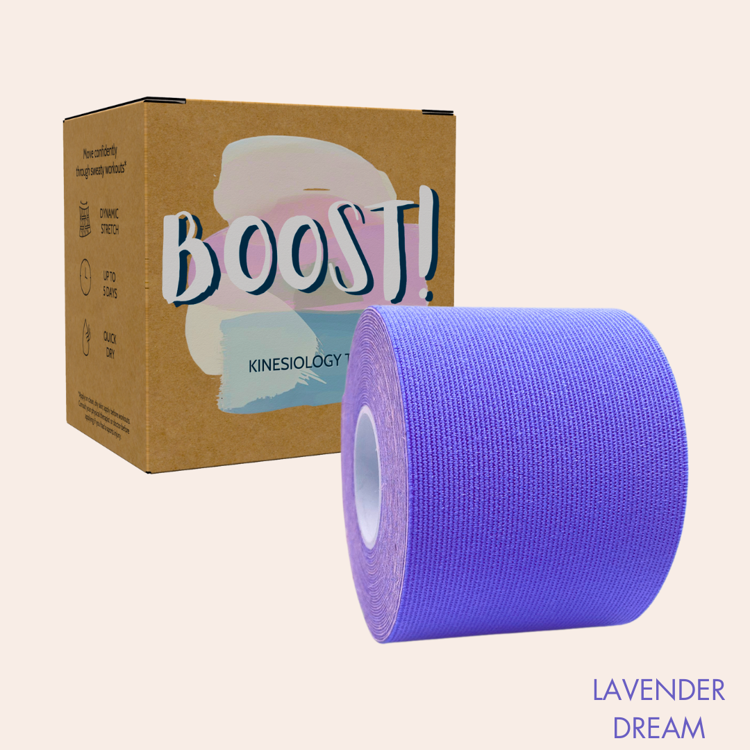 Earthtone Sports - Wholesale Tape - Boost!™ Lavender Dream Precut Kinesiology Tape0