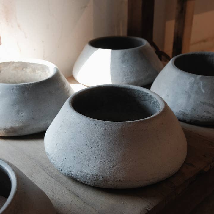 Golden Oldies Antiques - Wholesale Plant Pot - Minimalist Low Profile Bowl/Planter3