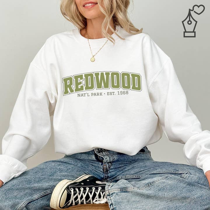 Redwood National Park-tröja, NPS-tröja för wholesale av KylieBeth Designs