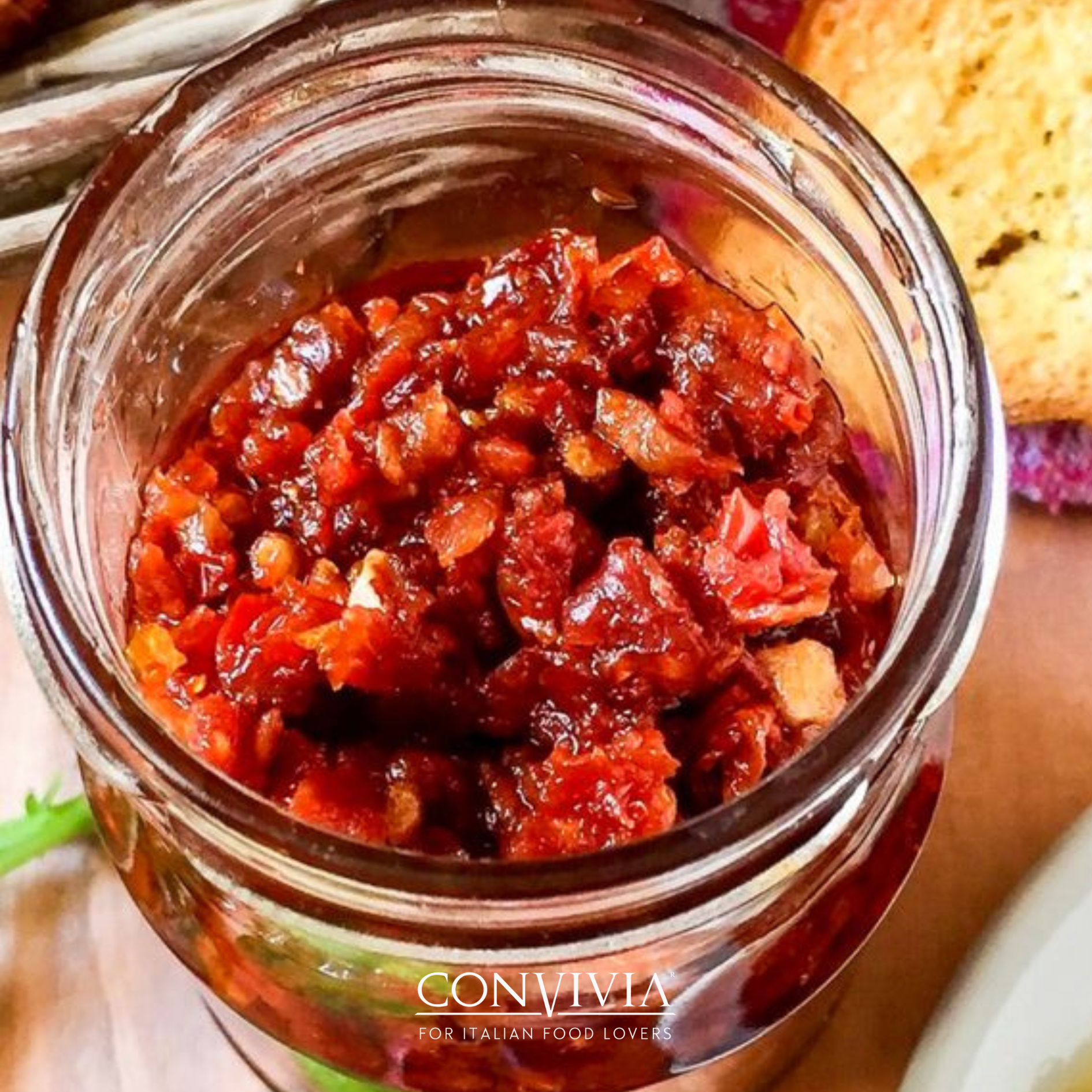 CONVIVIA for italian food lovers - Wholesale Canned Vegetables - Dried tomato capuliatu 280g3