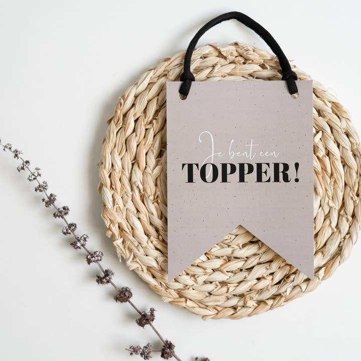 Flag Card A6 - You're A Topper for wholesale by MOODZ design