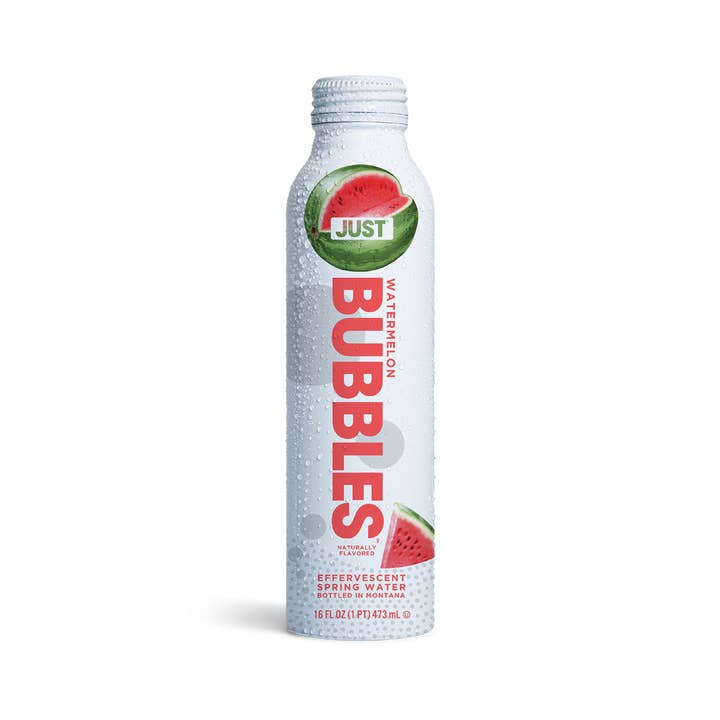 JUST Goods - Wholesale Sparkling Water - Watermelon Bubbles-- 16 fl oz | 24 Pack