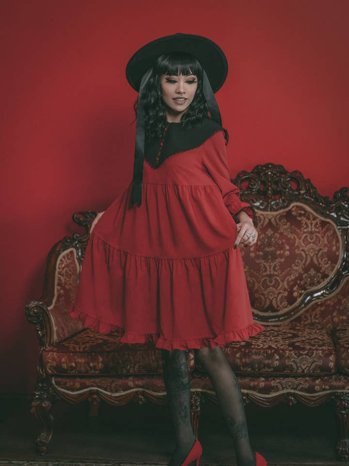 Lively Ghosts - Wholesale Dress - Women's - Astrid Dress4