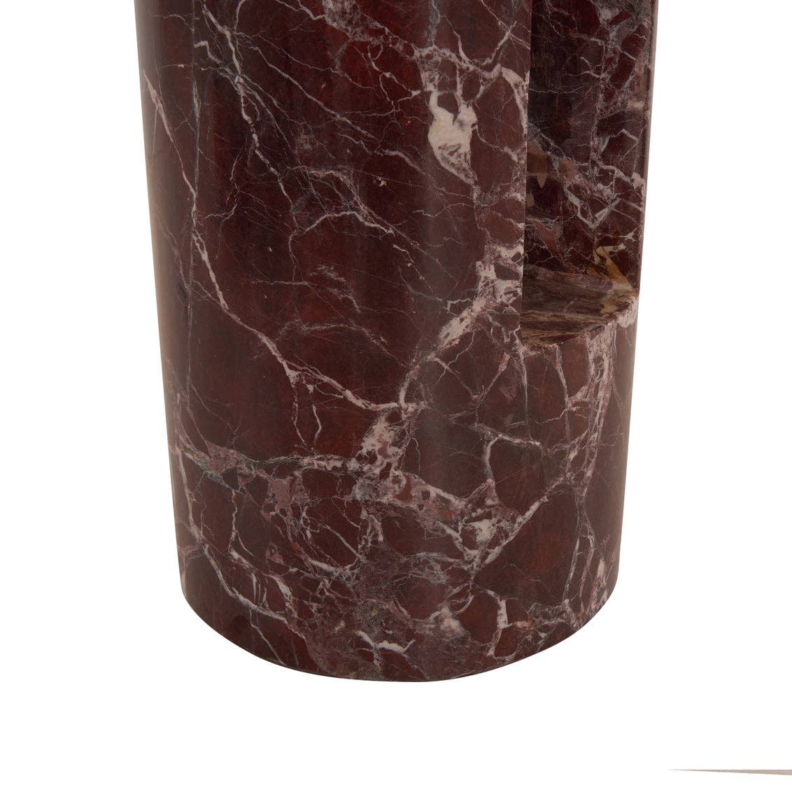 LOOMLAN - Wholesale Side Table - George Red Marble Side Table5
