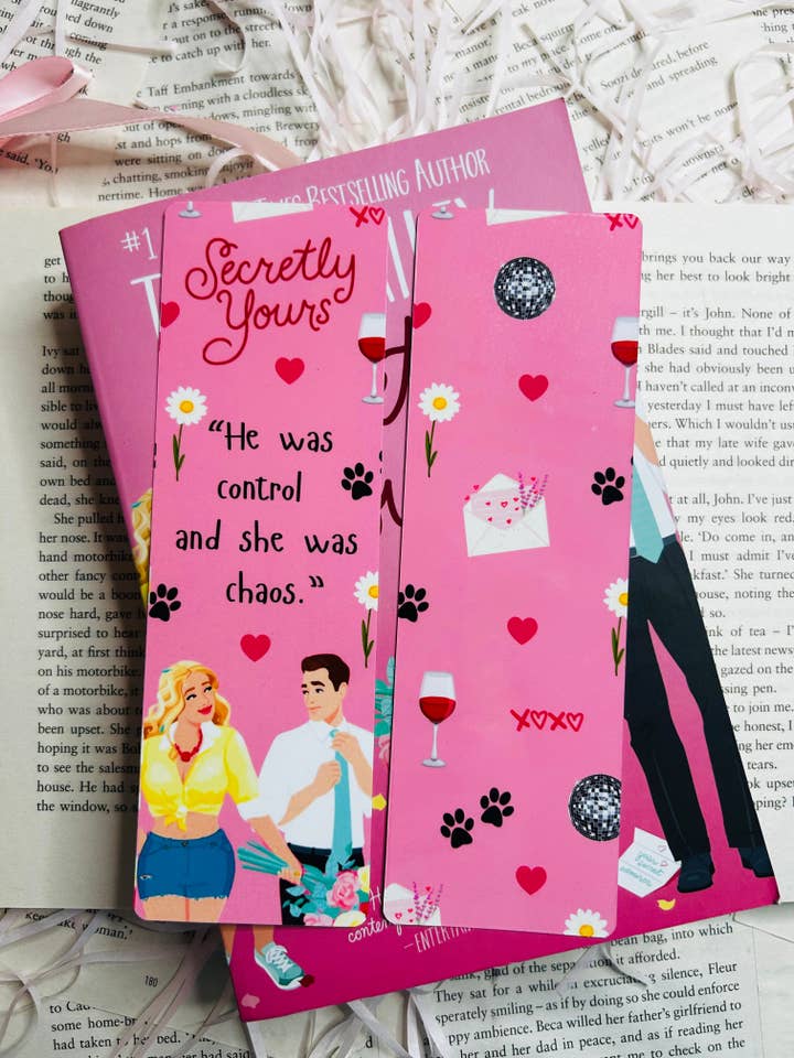 Tessa Bailey, Secretly yours bookmark for wholesale by TheBookShack