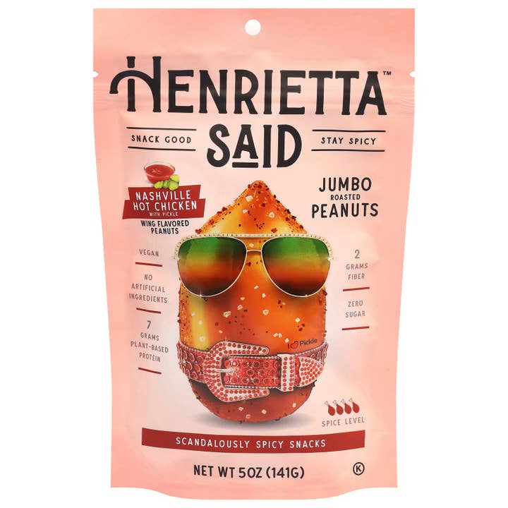 Everyday Supply Co - Wholesale Nuts - Henrietta Said - Peanuts Nshville Hot Chk - Cs Of 12-5 Oz