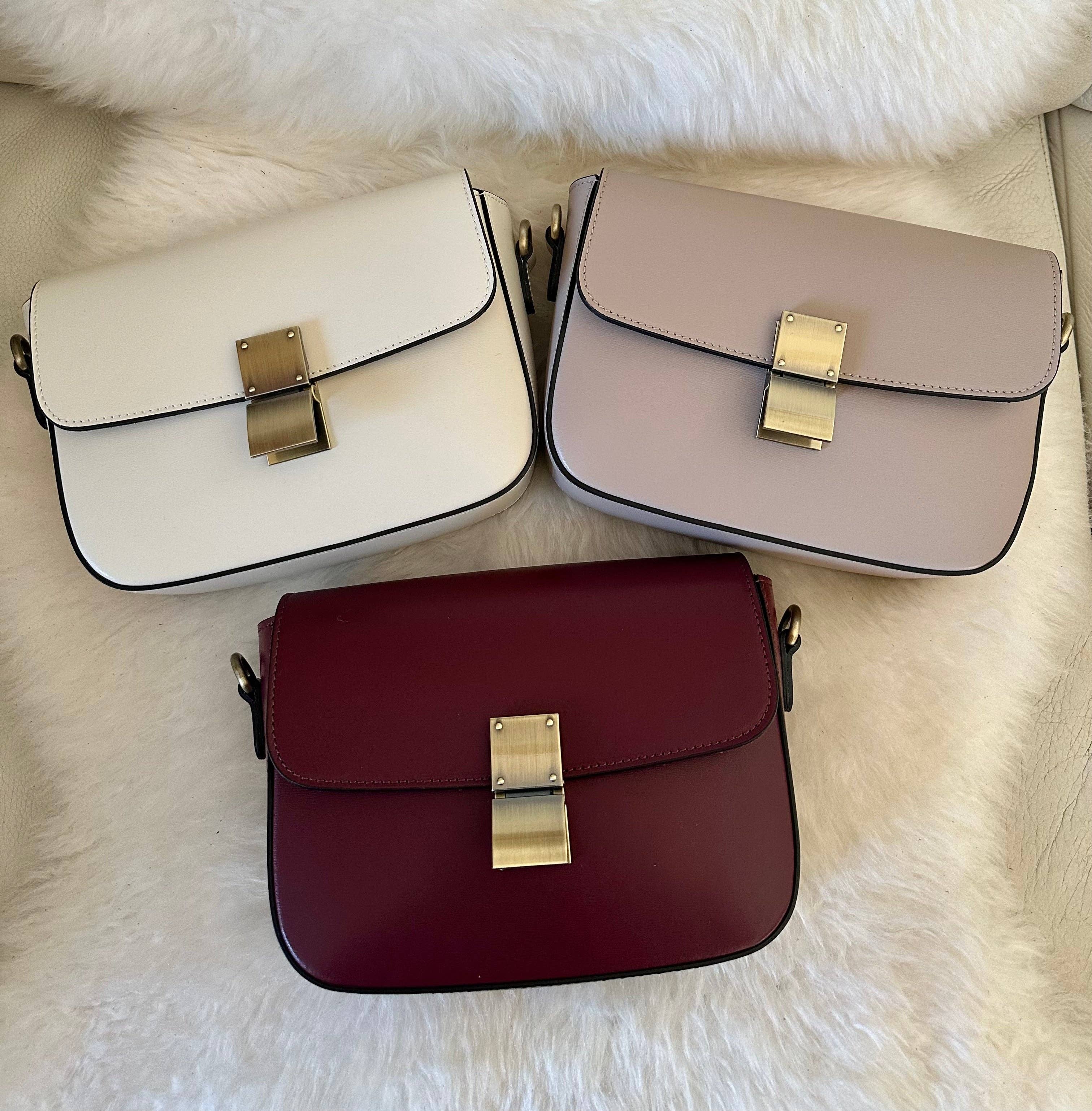 Zhade - Vente Sac porté épaule – femme - ARIA - boîte en cuir véritable8