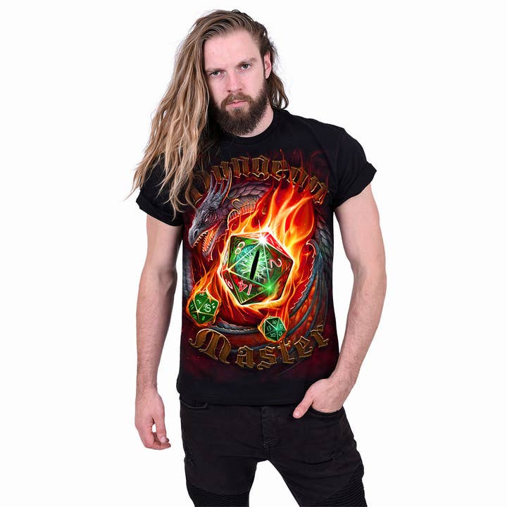 Spiral - Vente T-shirt sérigraphié – homme - DUNGEON MASTER - T-shirt noir2