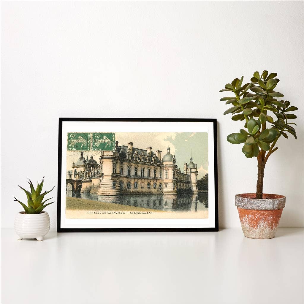 Found Image Press - Wholesale Art Print - Art Print FF-57 Chateau de Chantilly, France1