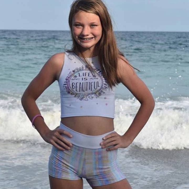 Calções xadrez vintage por atacado de Sugar Lulu