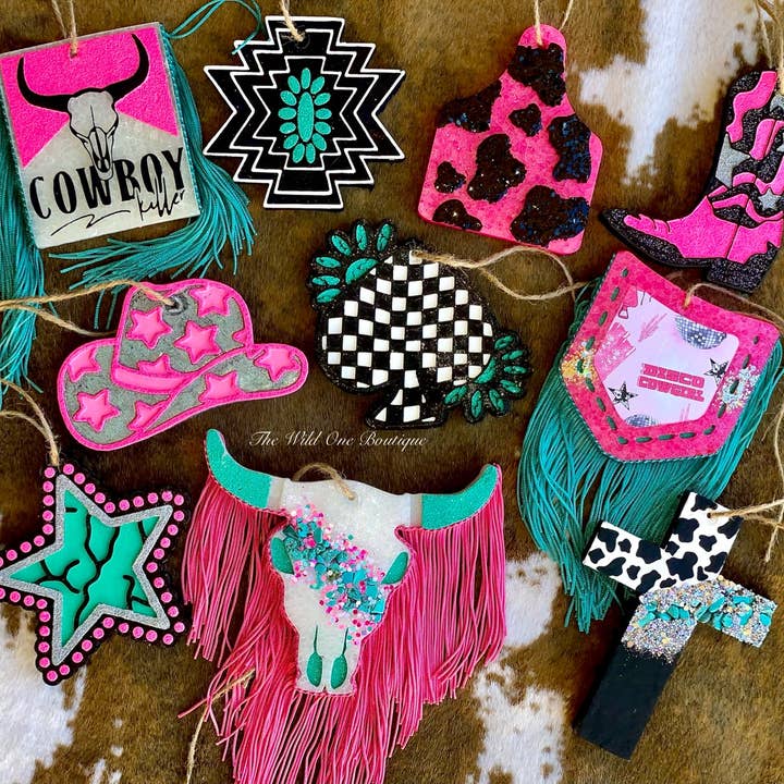 Let’s Go Girl Car Freshie Bundle (10 Freshies/Mix of scents) for wholesale by The Wild One Boutique Wholesale