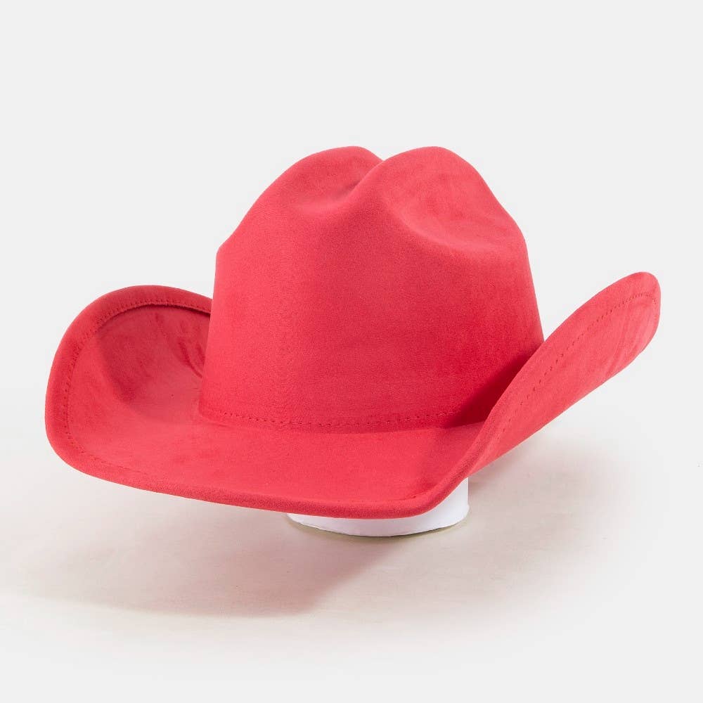 Collections by Fame Accessories – wholesale Fedora – Women’s – Solid Color Western Cowboy Hat13