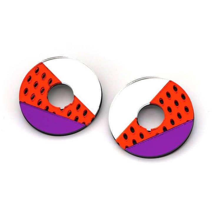 Spin | Earrings for wholesale by Funk Da Queen