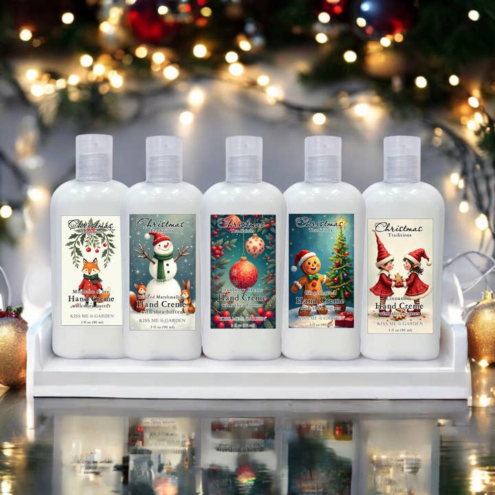 Kiss Me in the Garden - Wholesale Hand Cream/Lotion - Gingerbread Stocking Stuffer Hand Creme 3 oz