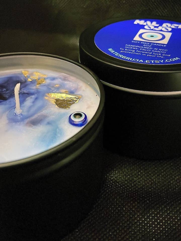 Candela Mal Del Ojo, candela malocchio, candela in marmo, protezione per la vendita all'ingrosso da parte di WaterBruja