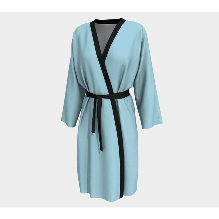 Peignoir uni - Bleu clair pour la vente par SummerTies