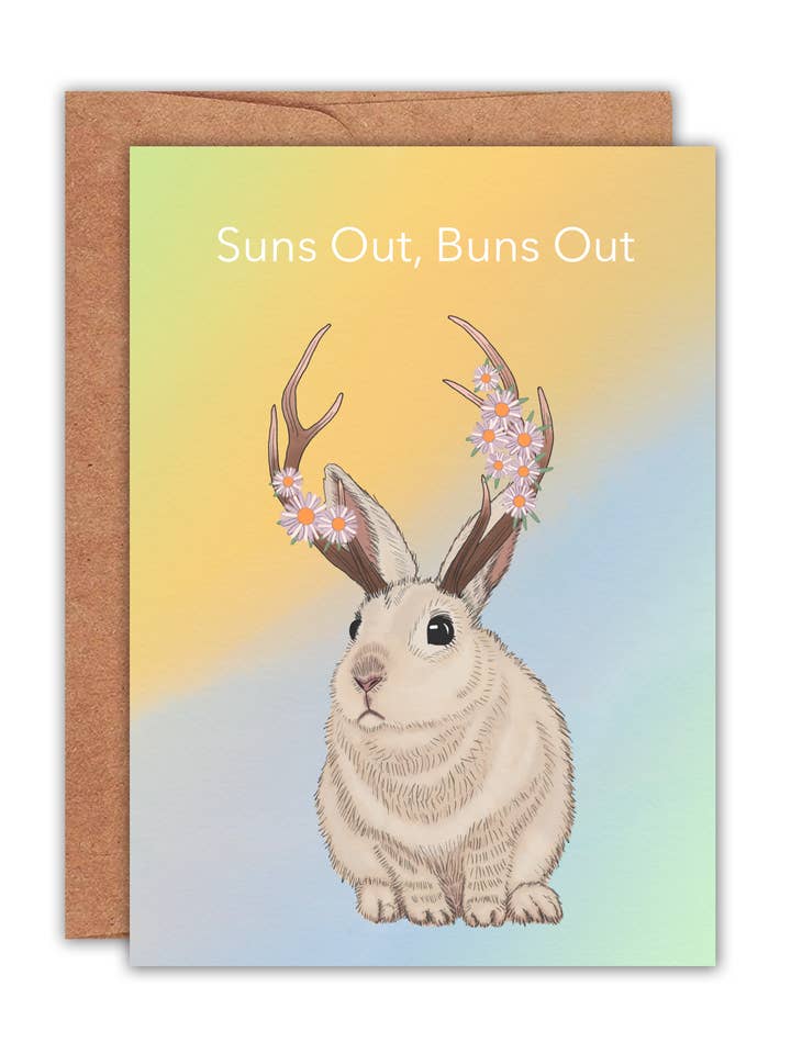 Tarjeta Suns Out Buns Out para venta al por mayor de Golden Grove Paper