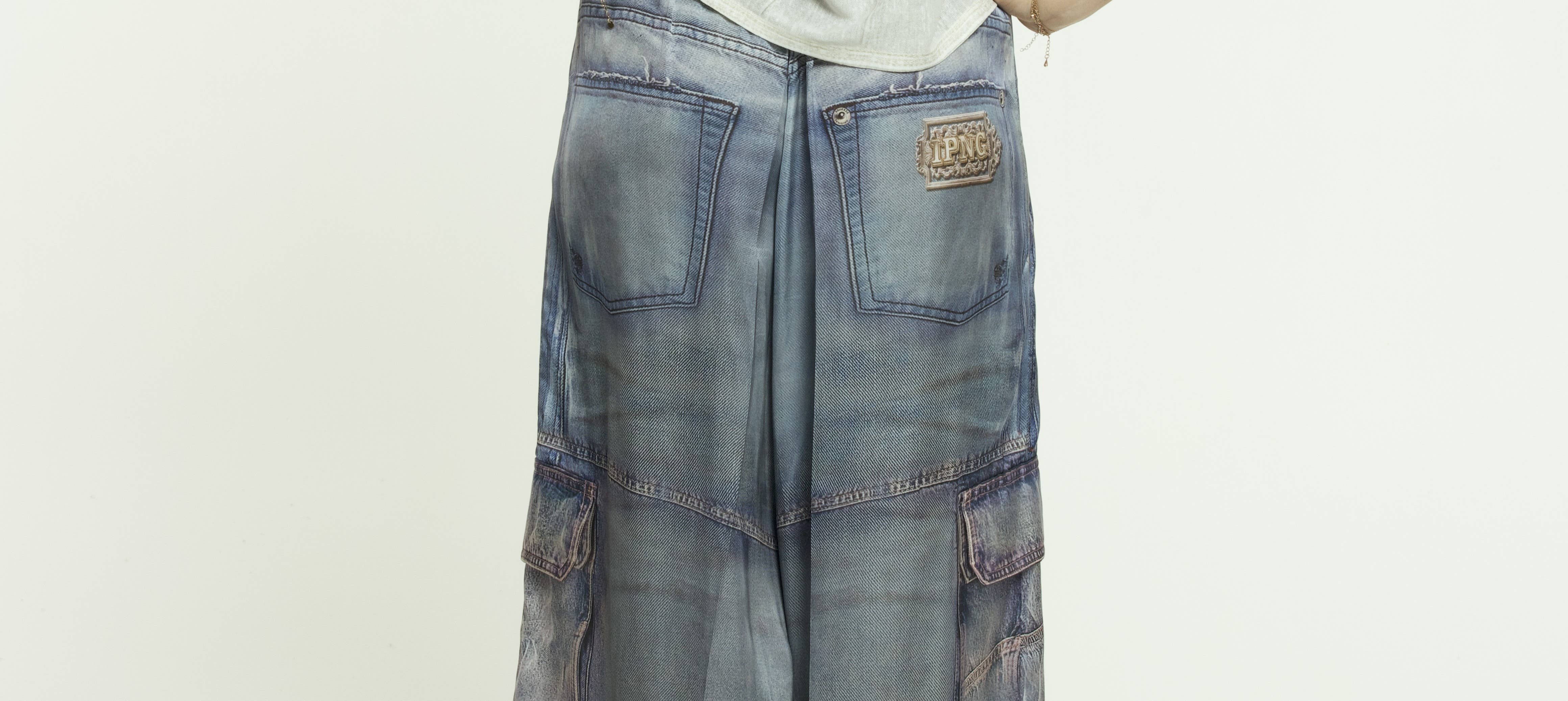 IPNG Design - Wholesale Pants - Women's - Pants Sateen Denim - Jeanious3