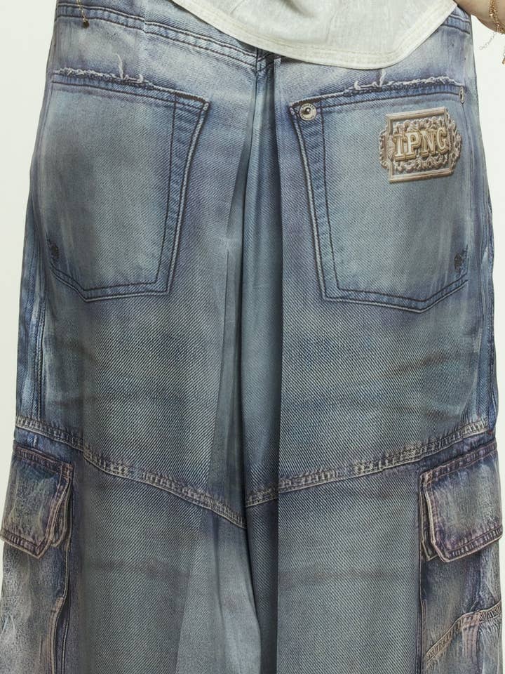 IPNG Design - Wholesale Pants - Women's - Pants Sateen Denim - Jeanious3