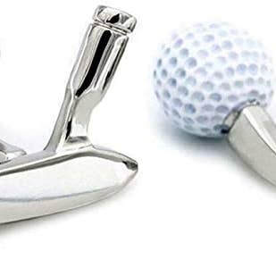 Beclosetoyou - Wholesale Cufflinks - Cufflinks for Club Shirt and Golf Ball2