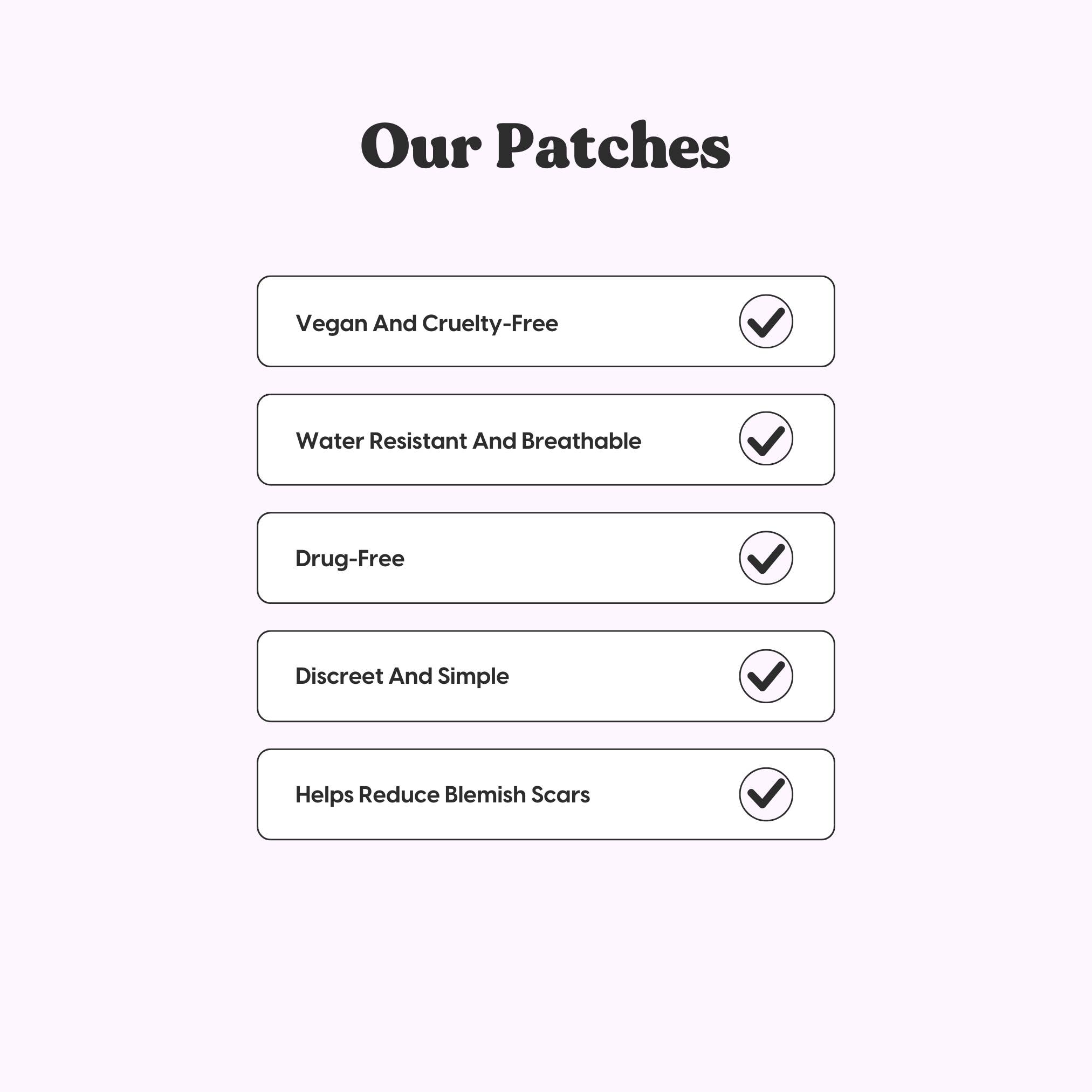 The Patch Brand - Wholesale Acne/Hydrocolloid Patch - The Patch Brand Pimple Patch (Hydrocolloid Acne Sticker)5