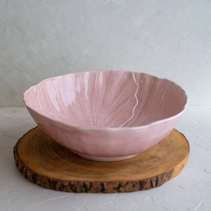 CerAmor Cerâmica - Wholesale Salad plate - Poppy salad bowl2