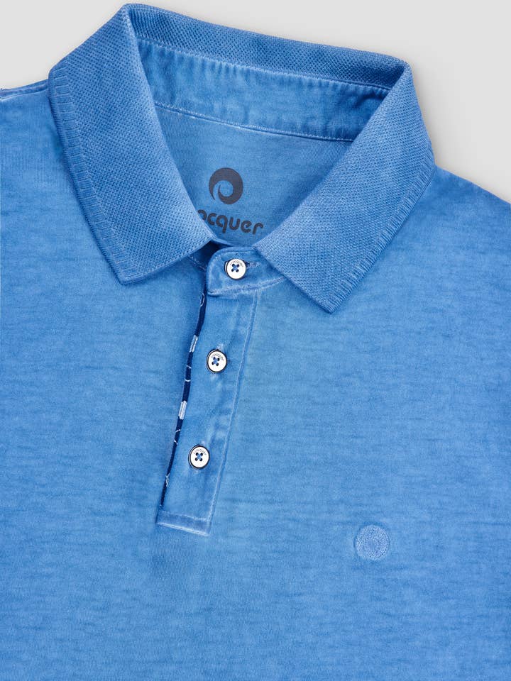 Kortärmad pikétröja för wholesale av CROCQUER