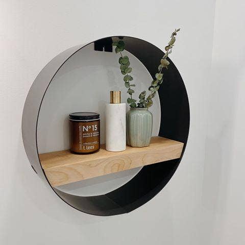 TERRA wall shelf for wholesale by Noir et Bois inc.
