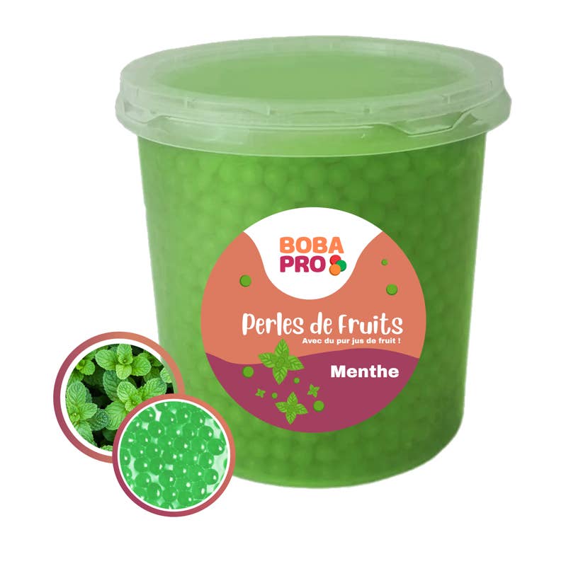 Bobapro - Wholesale Cocktail Mix/Syrup - Fruit beads for BUBBLE TEA - Popping Boba - 4 x 3,2kg7