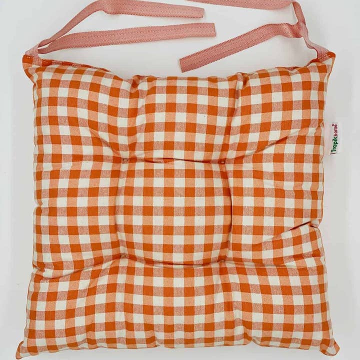 Sitzpolster zum Binden für Ess-/Gartenstuhl, wasserabweisend für den Großhandel von TROPIK HOME