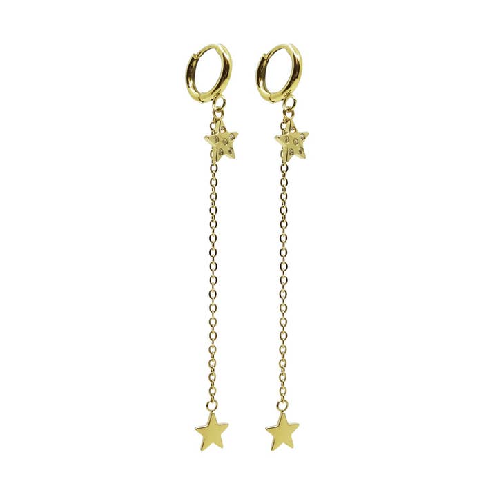 BOUCLE D'OREILLE SKY GOLD pour la vente par PIPOL